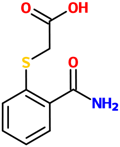 (图片) MC003092 (2-Carbamoyl-phenylsulfanyl)acetic acid